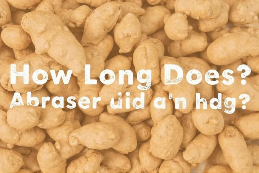 how long does ginger last