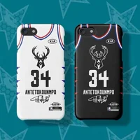 

Custom designed TPU material basketball Jerseys phone case Curry James Antetokounmpo Jerseys phone cases for iphone