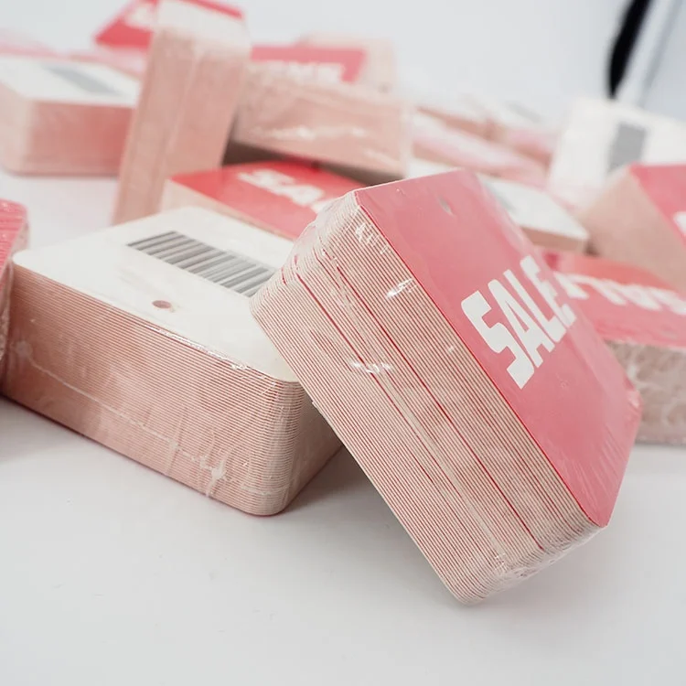 

Ready to Ship Paper Hang tag Oem Garment Tag Hanging Tags