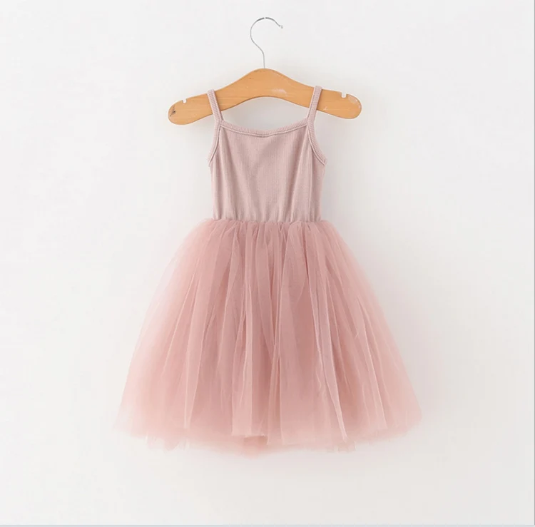 

Wholesale fashion kids strapless summer tulle baby girls tutu dress for child, Customized color