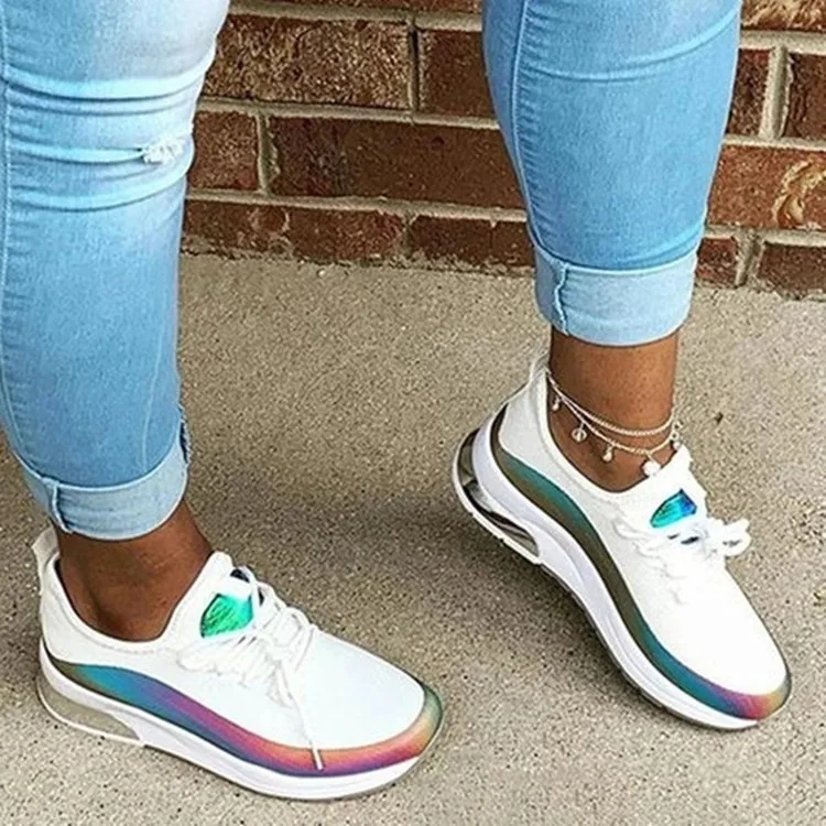 

Wholesale Sneakers Multi-Color Selection Fashion Women Sport Shoes New Trend Lady Casual Sneakers Outdoor Walk Women Shoes