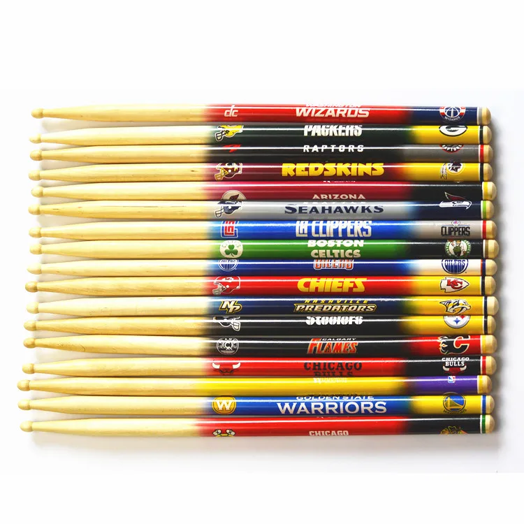 

Factory OEM Customize Hot Printing Maple Drum Stick Drum Major sticks Maple Drums sticks