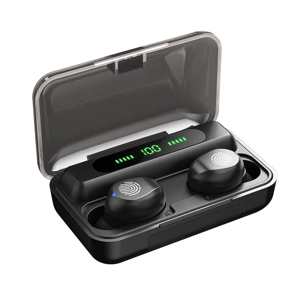 

Remax F9 5C 3 In 1 Auriculares BT 5.0 Wireless Audifonos Earphone Bluetooth Earbuds F9-5 Tws with Powerbank Charging Box