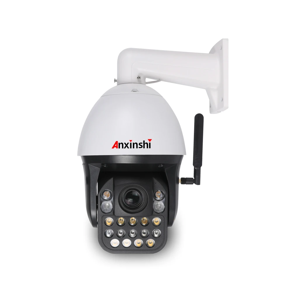 

Anxinshi Factory Price 4K Auto Human tracking light and Voice Warning same time Wifi PTZ Camera
