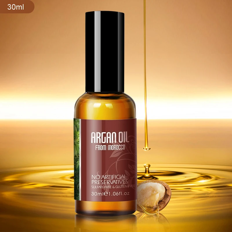 

Free Sample Best Hair Care Serum Argan Oil From Morocco For Restore Hair Frizzy, Brittle And Dry Argan Oil Bulk Size Available