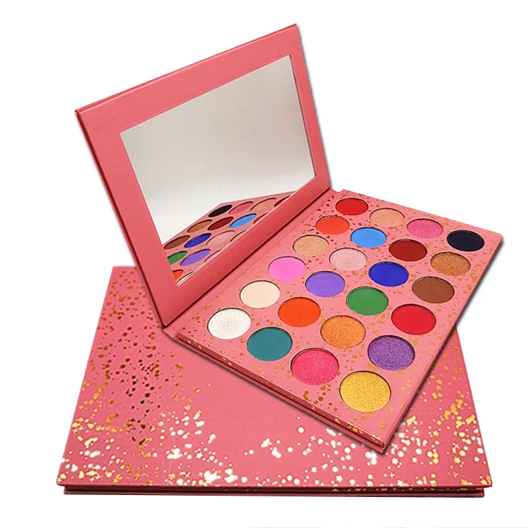 

24 colors eyeshadow palette custom eyeshadow palette private label eyeshadow palette, Muliti-color