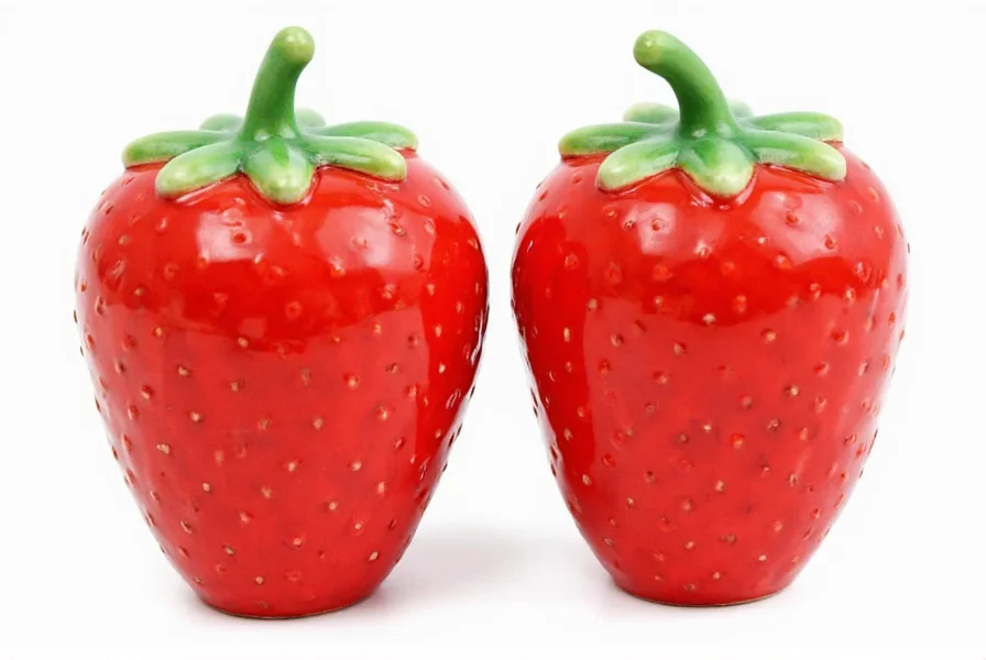 Strawberry Salt and Pepper Shakers: History & Styles Guide