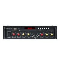 

Kinter-007 2 channel Stereo Amplifier support BT USB SD FM MIC home karaoke audio amplifier