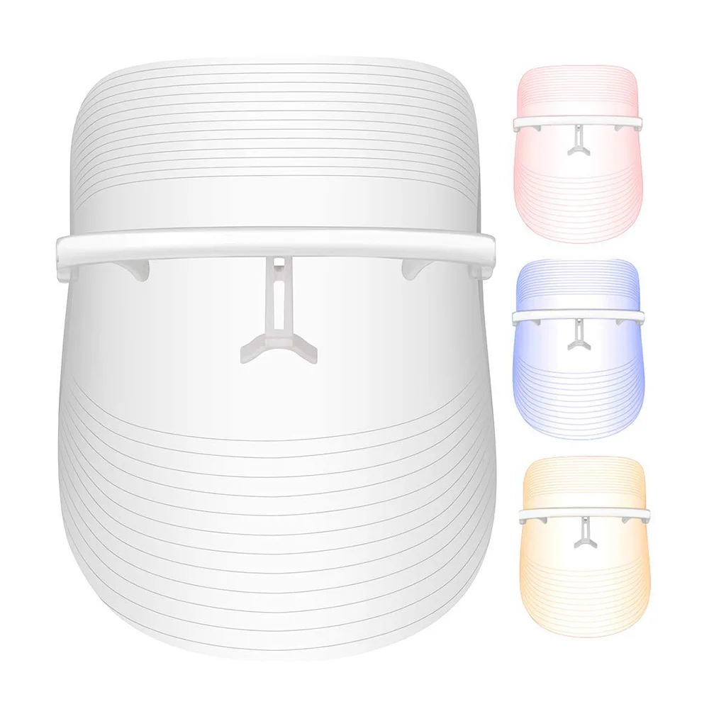 

Best Price Home Use Anti-aging 3 Color colorful led beauty mask led face mask therapy facial