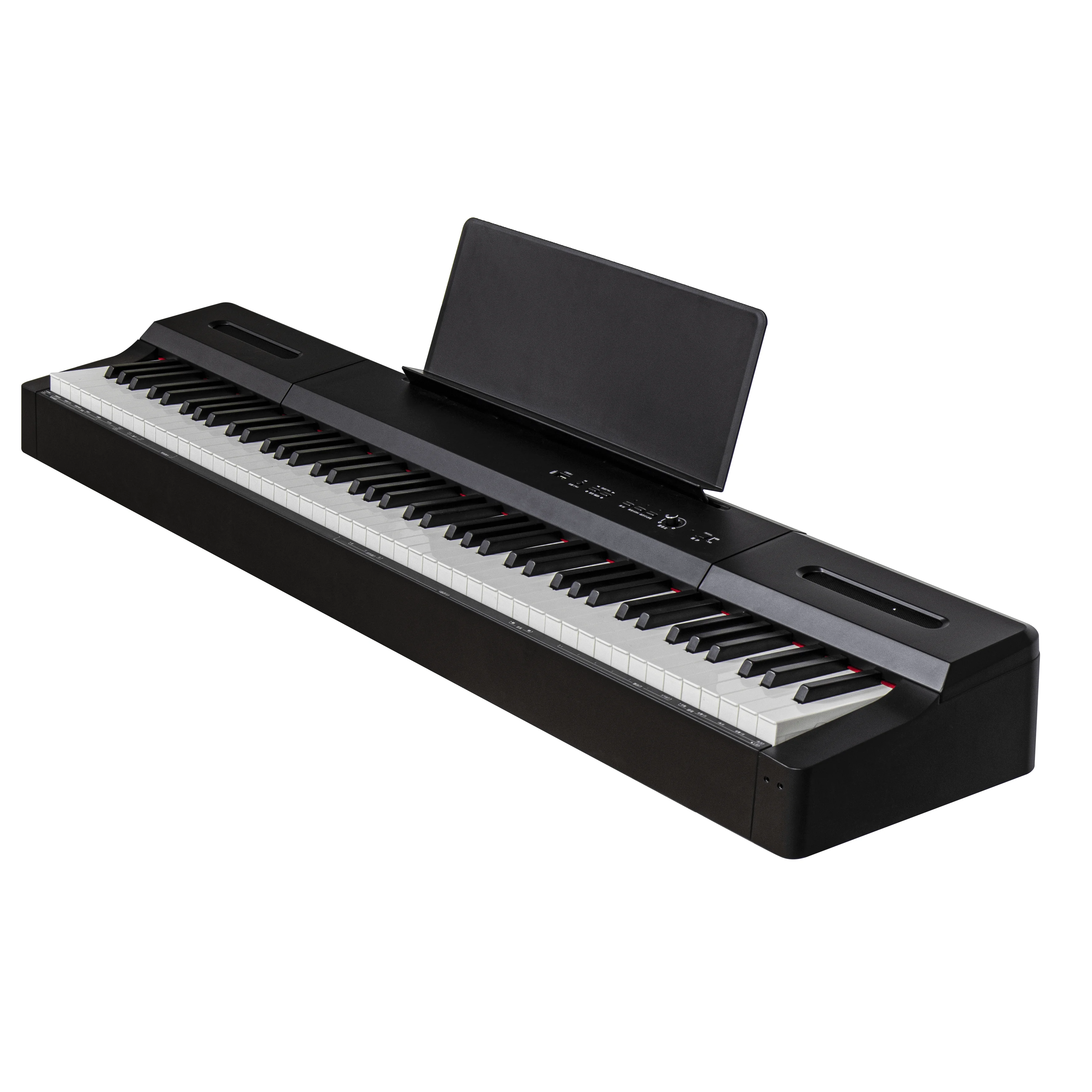 

Factory Supply Attractive Price 88 Keys Keyboard Professional Upright Piano, Black/white