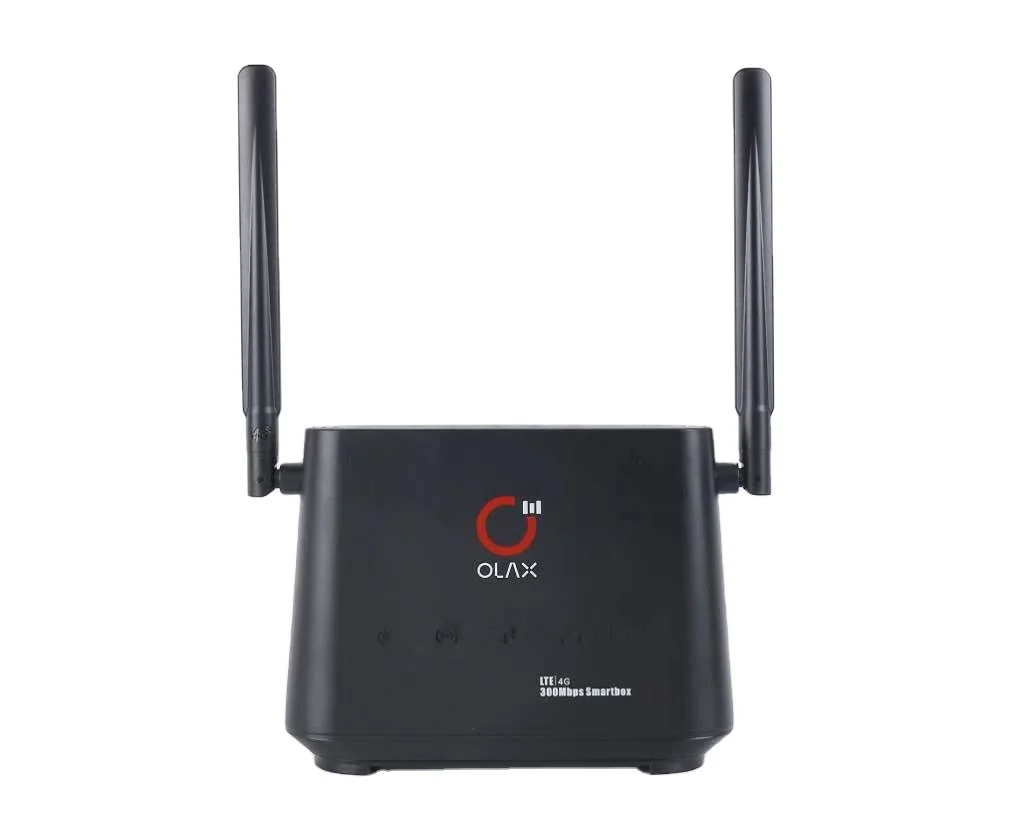 

OLAX AX5 pro 4g Lte Router with Sim Card Slot Wireless Home 300Mbps Cat 6 5G CPE Connect To Mobile Wifi External Antenna Outdoo