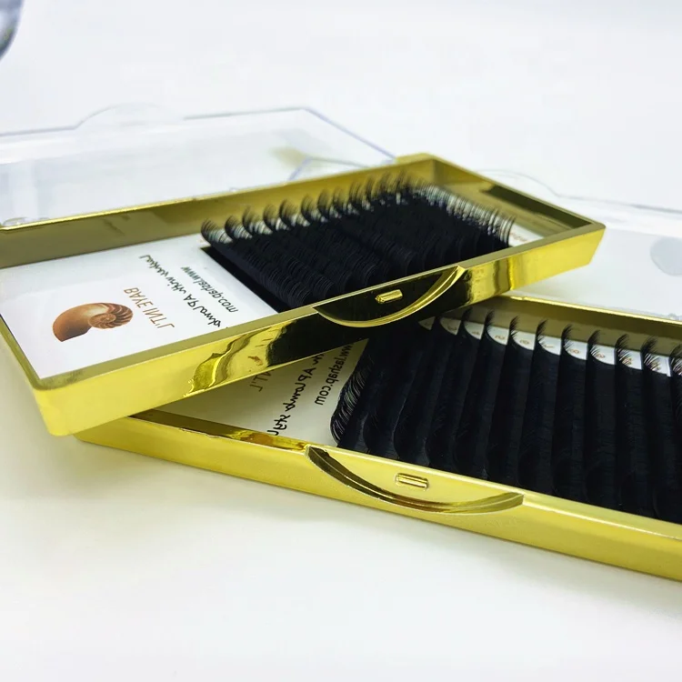 

Free Sample 0.030.05 0.07 mm Eyelash Extension Luxury Korea Eyelash Extensions LASHAP 8_17mm Eyelash Extensions