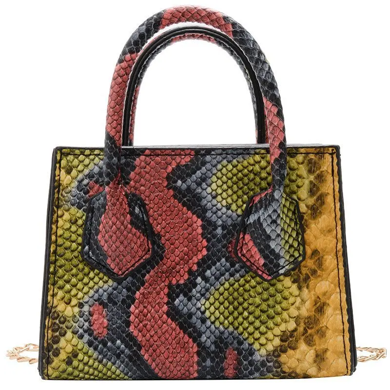 

China factory wholesale 2021 new arrivals designers serpentine  bags for women ladies mini purses and handbags, Popular colors