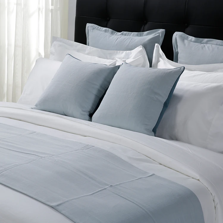 

Hotel bedroom 60s cotton pure white bed linen duvet cover bedding sets