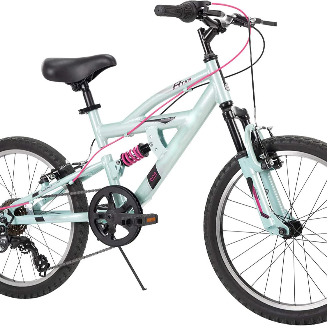 

20'' Kids Mountain Bike for 5-9 Years Old Boys Girls with 6 Speeds Drivetrain,Suspension Fork, Customized