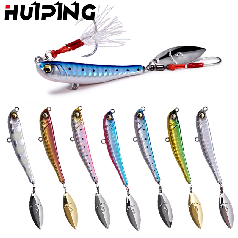 

HUIPING Pencil Lures 62mm 30g Hard Plastic Sinking Pesca Baits Artifical Fishing Lures 9031, 10colors