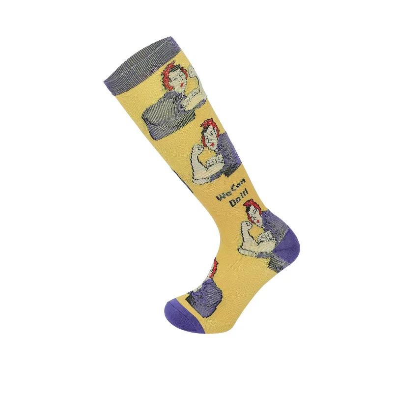 

Marvili New Design Cartoon Socks Calzini Calcetines Meias Sportsocken Casual Graphic Chaussettes Sports Long High Happy Socks