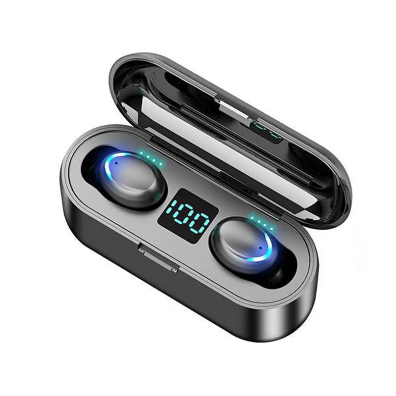 

F9-9 Bluetooth Earphone Tws 5.0,F9 Wireless Headphones,Headphones Tws F9
