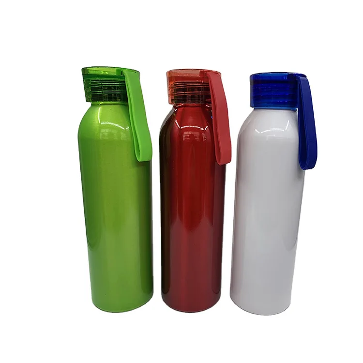 

MIKENDA 500ml aluminum water bottle for beverage with custom logo bike cycling water bottles, Silver/black etc, custom color
