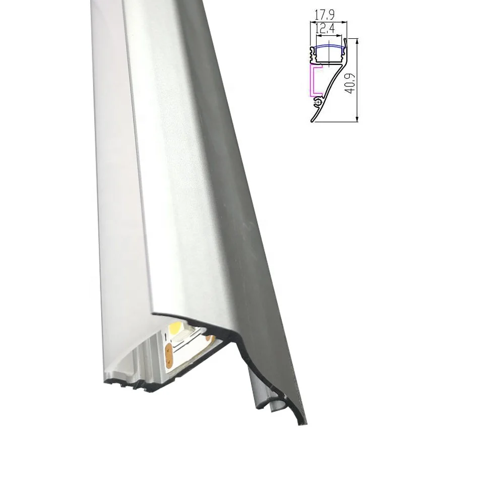 Coving Uplight Led Profile Led Aluminum Wall Profile