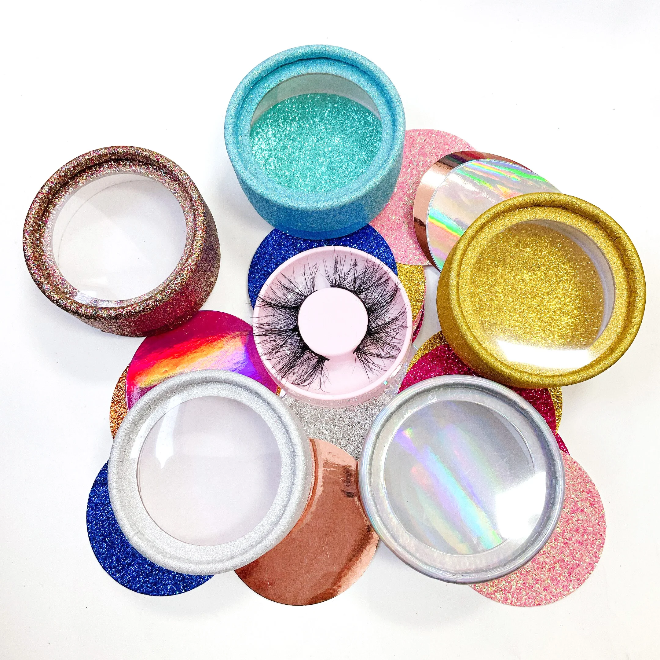 

2021 new arrivals private label real mink eyelashes 5d mink eyelashes dramatic 25mm 27mm, Black