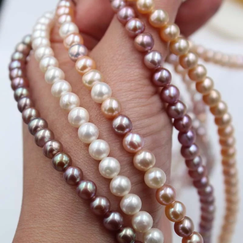 

11mm Natural Freshwater Pearl Beads 4A high Quality High luster Natural Pearl Strand For Women jewelry Making pearl necklace