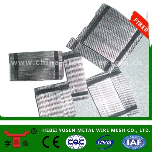 
hooked end glued steel fiber 