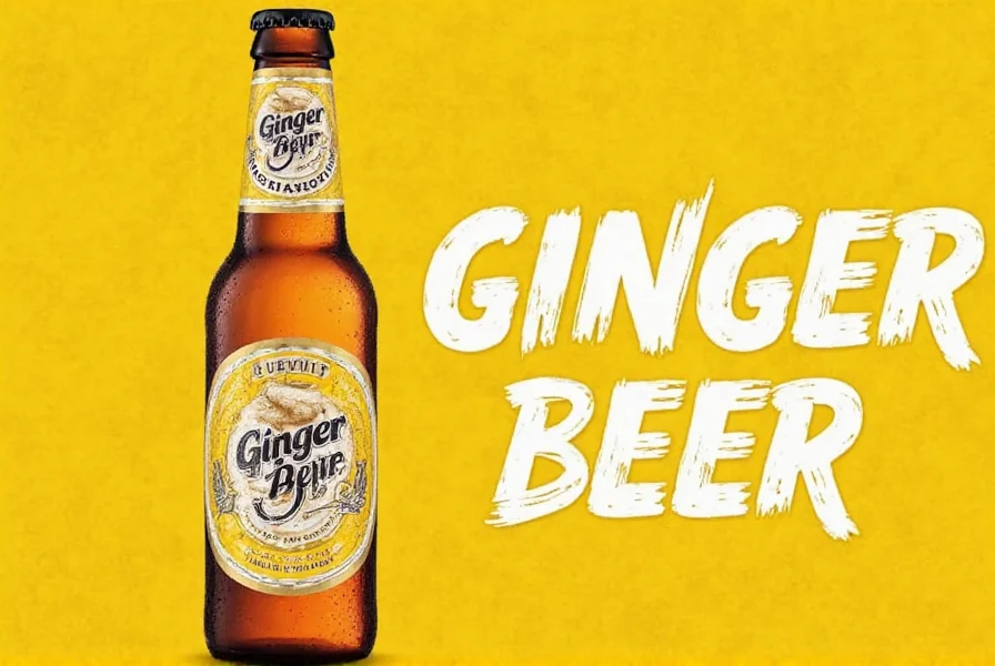 Fresh ginger root and traditional ginger beer ingredients