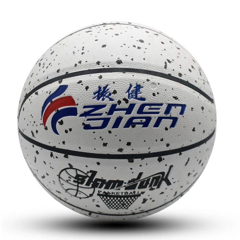 

indoor/outdoor laminated basketball logo design for basketball in hot sale, White printing