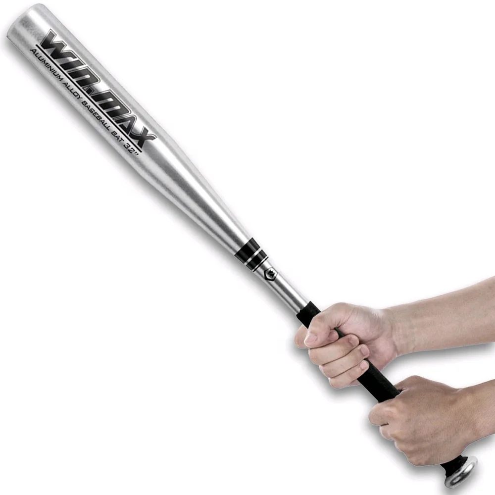 

Wholesale cheap  1.8 mm thick silver color aluminum alloy Baseball bat, Silver, golden, black