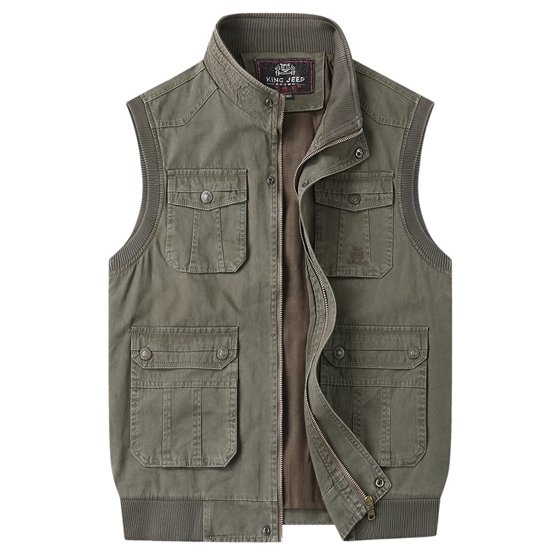 

Factory Direct Supply Fleece Mens Goose Down Work Multi Pocket Warm Men Vest With A Cheap Price
