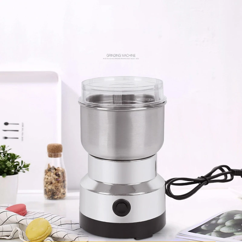 

BBA138 Multifunction Customize Stainless Steel Medicinal Crusher Powder Machine Home Portable Coffee Bean Machine
