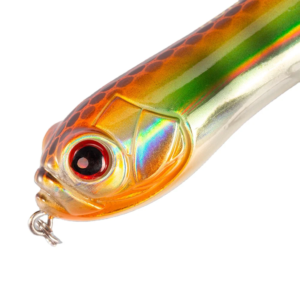 

hunthouse wholesale fishing tackle saltwater trolling lures abs iscas de pesca snake pencil lures, 8 colors