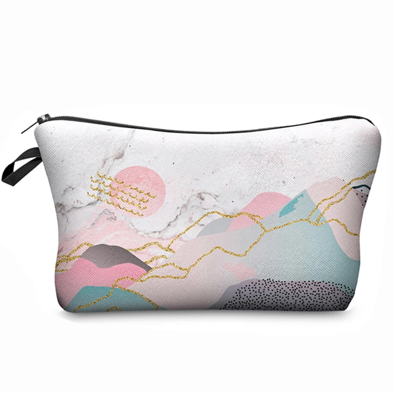 

Storage Organizer Small Black Travel Ladies Cosmetic Bags Fashion Makeup Bag Cosmetics Case, Shown/customized color