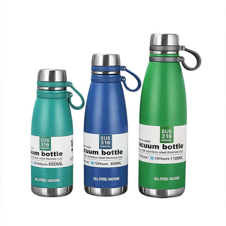 

2021 Outdoor Series Vacuum Flask Sport Water Bottle Double Wall Stainless Steel High Grade Portable Ultralight