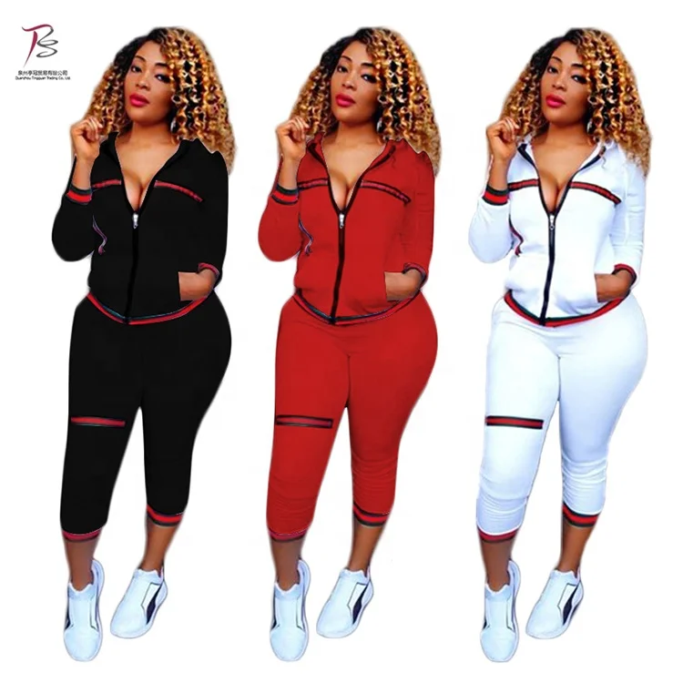 

2020 New Arrival Ribbon rib High Waist Sport Fitness Girls Fitness Yoga Wear Long Sleeve Legging Yoga Set with zip, 3 colors