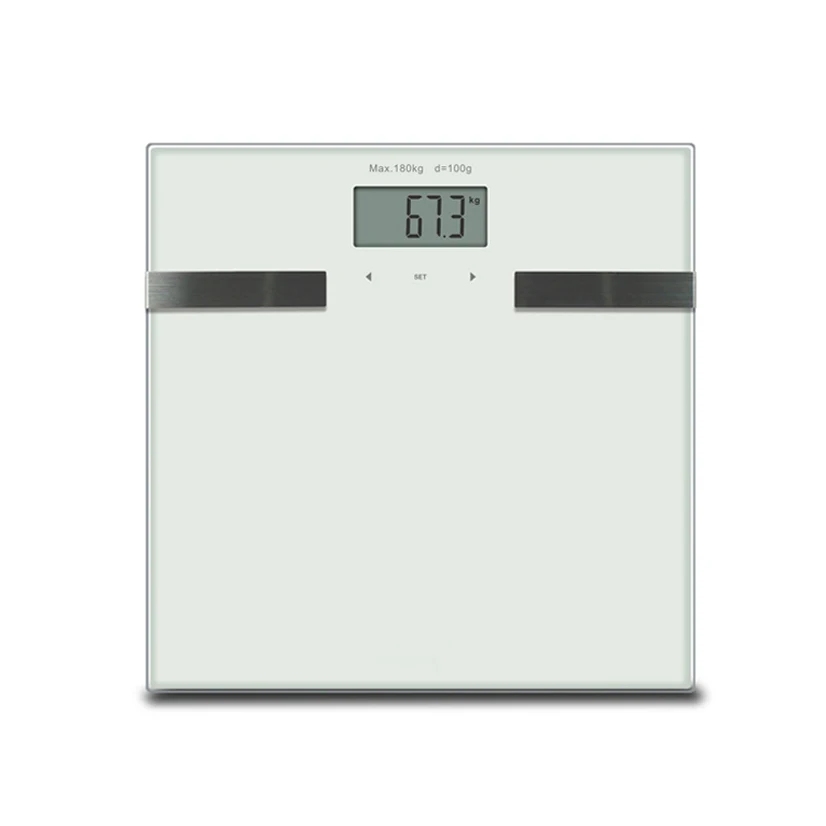 

BMI Body Fat Scale Measurement Smart Household Electronic Body Scale Metal Glass Bathroom