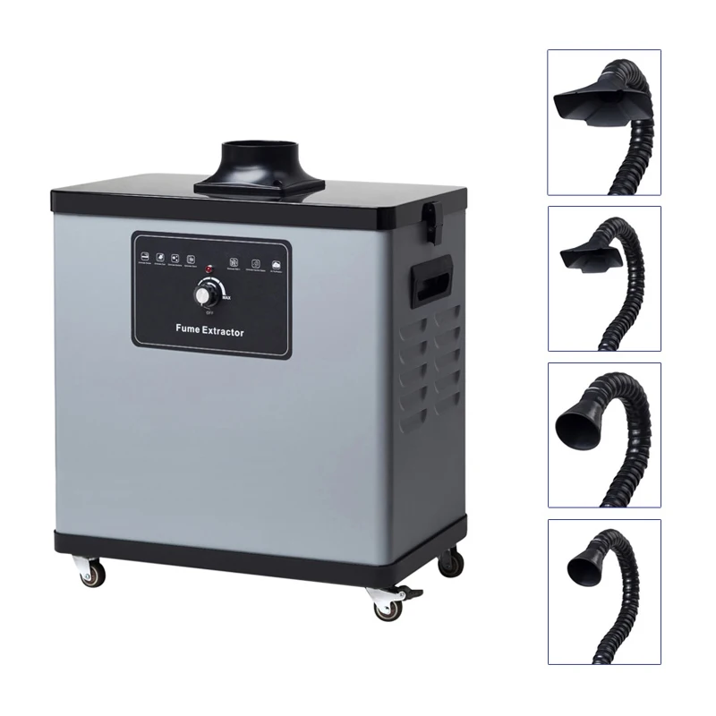 
F6001 carving and printing fume extractor with Square Nozzle 