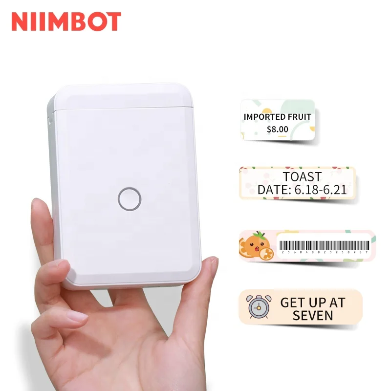 

Niimbot top sell new D110 Android IOS smart thermal 15mm label mini printer without ink can print anywhere