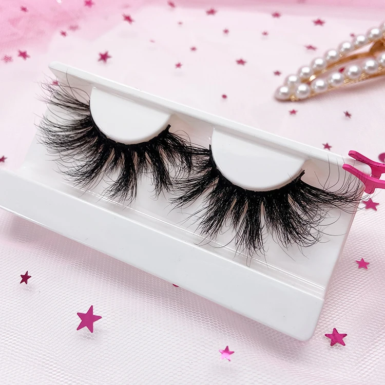 

Wholesale Natural Fluffy 100% Mink Eyelash 3d 25mm 30mm Mink Eyelash, Natural black