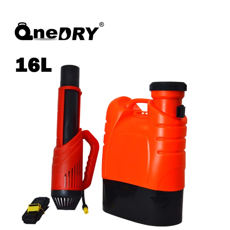 

110V US PLUG Professional Agriculture Cordless Electrostatic Backpack Sprayer Mist Fogger Lithium Battery 3 Kinds Nozzles 16L