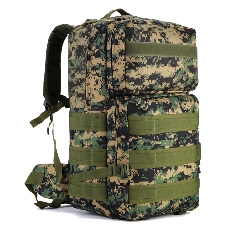 

China manufacturing large capacity waterproof outdoor bag durable army backpack for women men with laptop compartment, Multi color