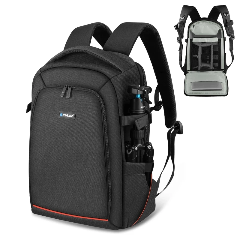 

2023 Hot Selling Dropshipping New Arrivals PULUZ Camera Outdoor Dual Shoulders Camera Backpack Bag