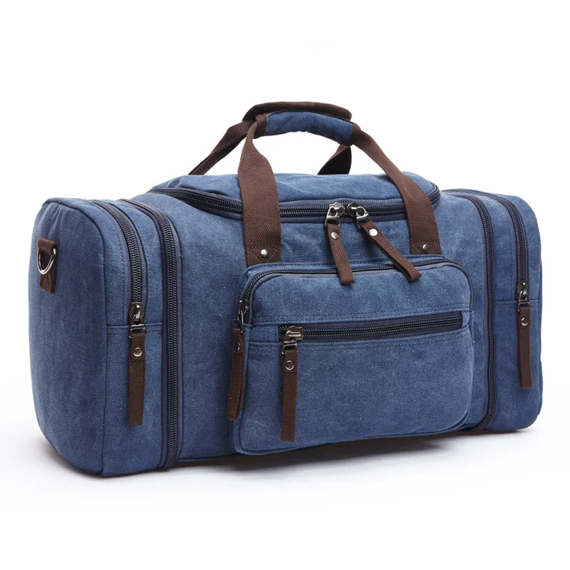 

New Fashion Outdoor Travel Bag Portable Canvas Sports Fitness Bag