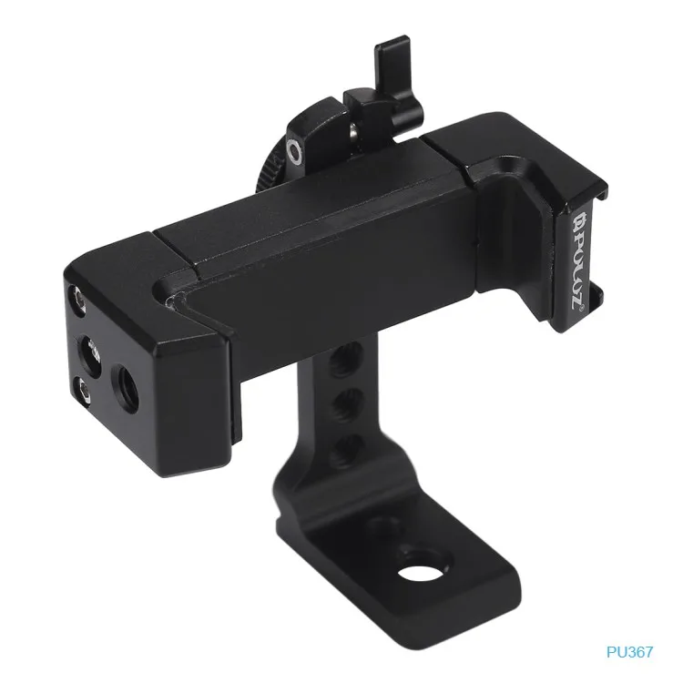 

PULUZ 360 Degree Rotation phone clamp holder bracket in low price