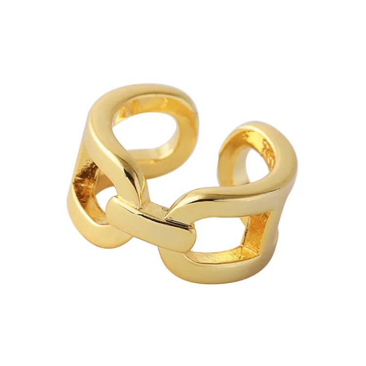 

hip hop Hollow out fashion ring s925 silver rings gold plated jewelry women men gift party 925 Sterling silver rings, White gold (rose gold, yellow are avaliable)