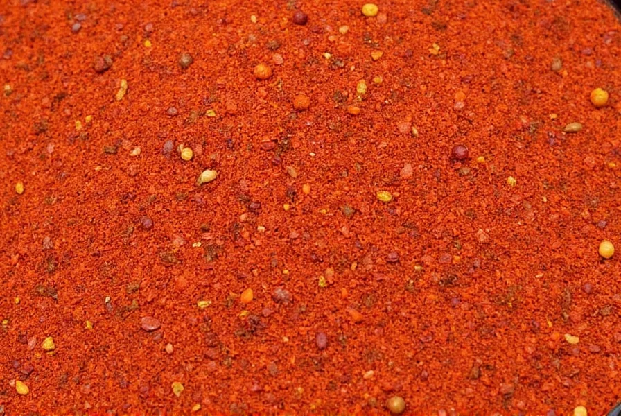 Freshly made harissa paste