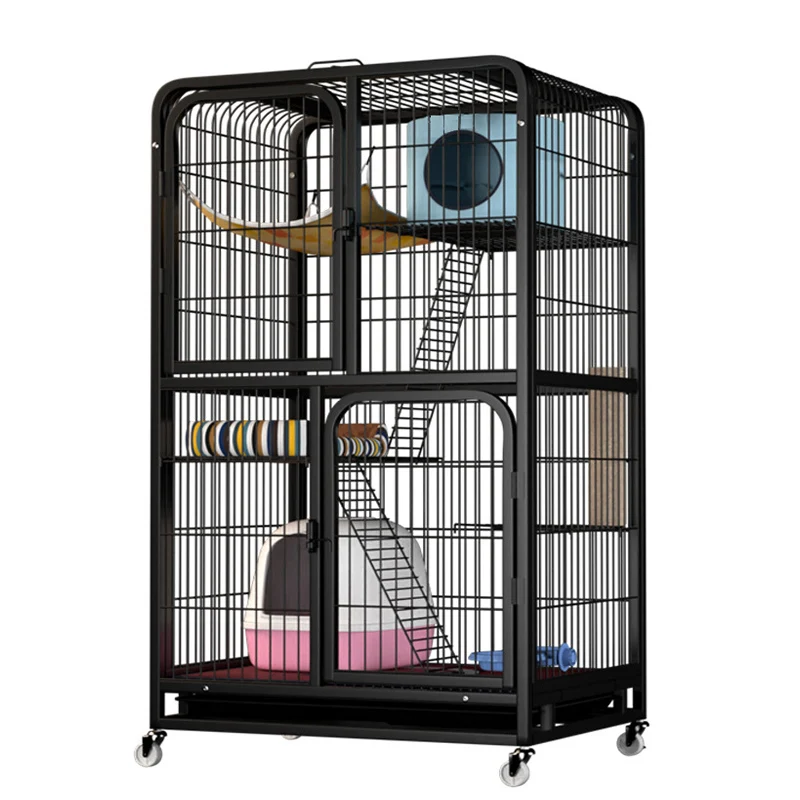 

high duty dog cage aluminum modular 96in dog metal cage large heavy duty cat cages, White,black,pink