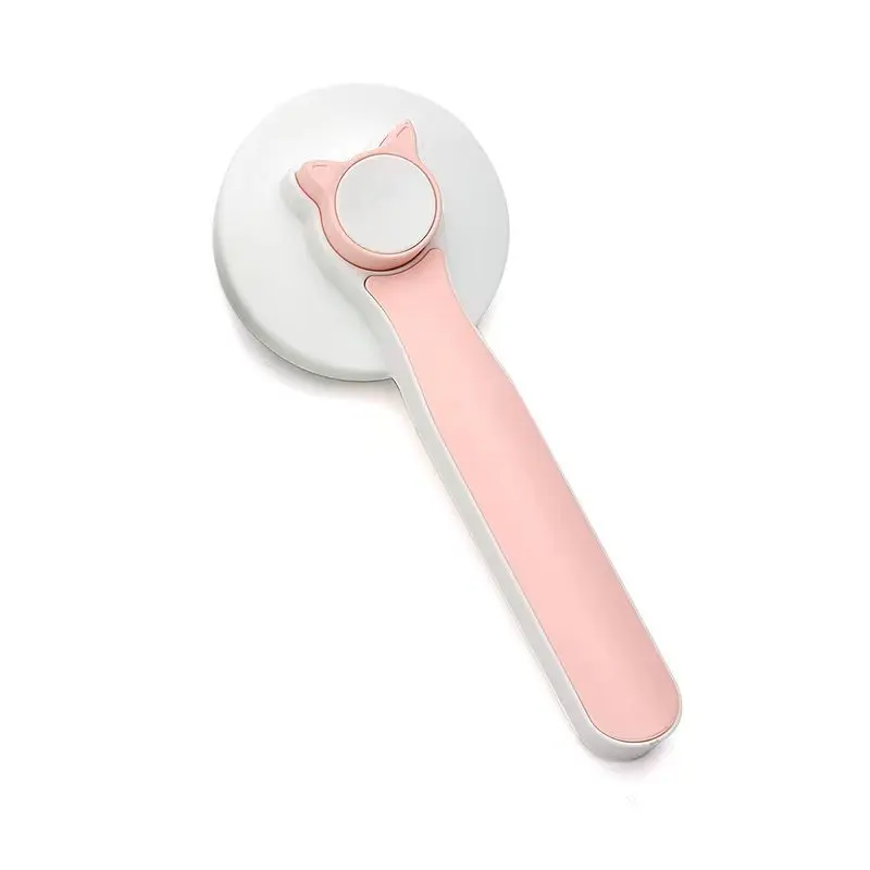 

2023 Stainless Steel Roller Self-Cleaning cat hair removal brush dog brush for shedding pet hair brush
