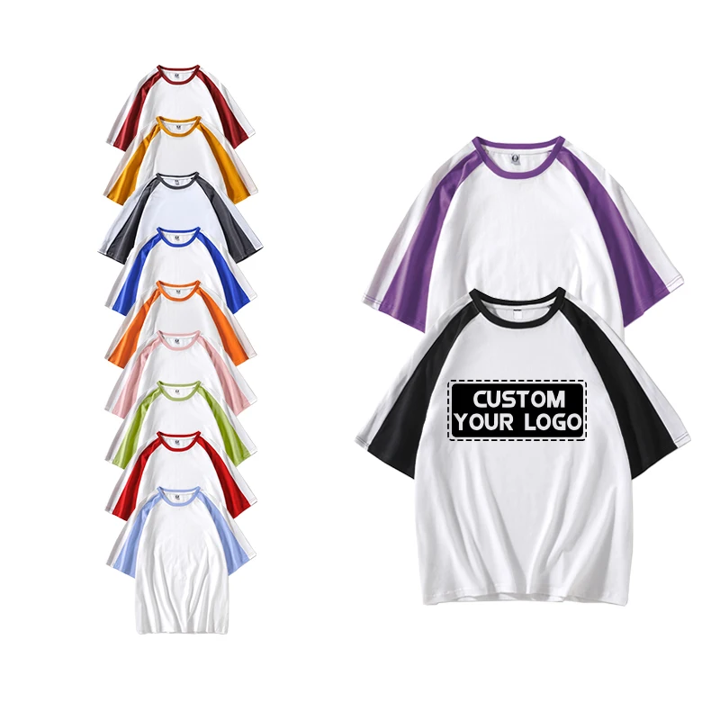 Wholesale New Design 100% Cotton T-shirt Homme Blanc Heavy Weight T Shirt Streetwear Plane T Shirt